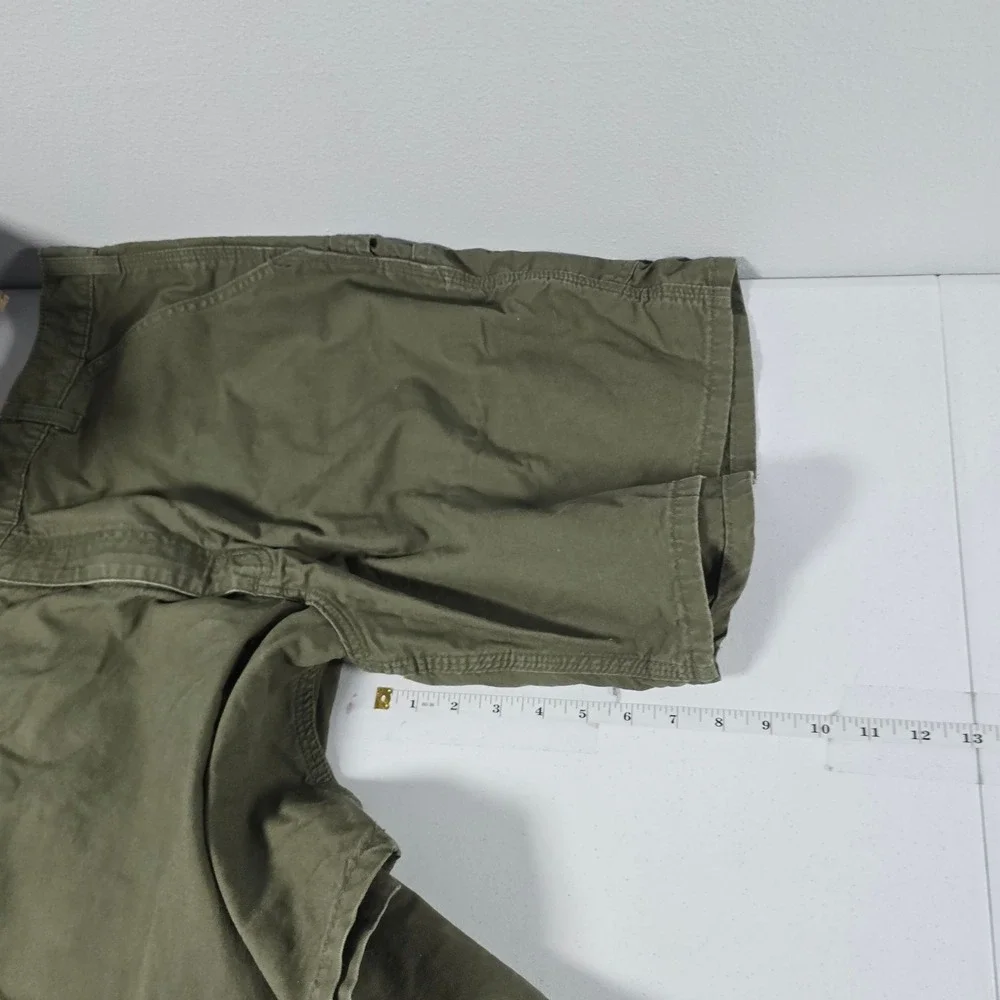 Carhartt B144 ARG Mens 40 Original Fit Canvas Work‎ Carpenter Shorts Olive Green